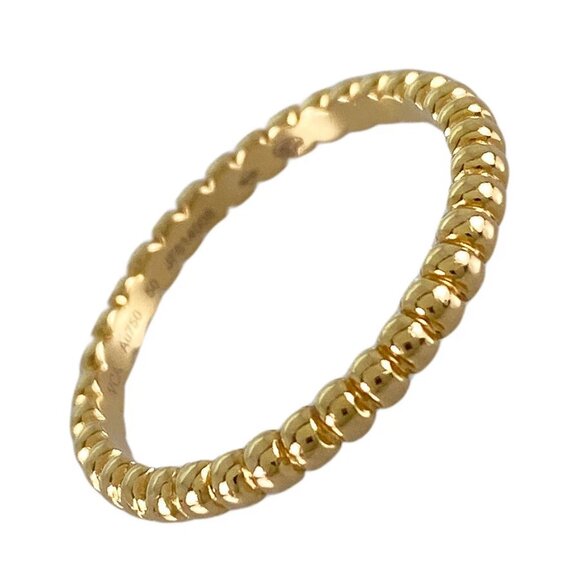 Van Cleef & Arpels Perlee Yellow gold Ring - Picture 1 of 13